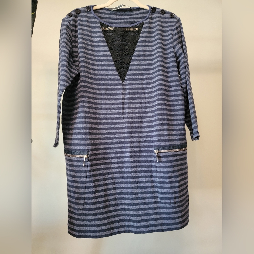 Sportmax Code Max Mara Border Pattern 3/4 Sleeve … - image 1